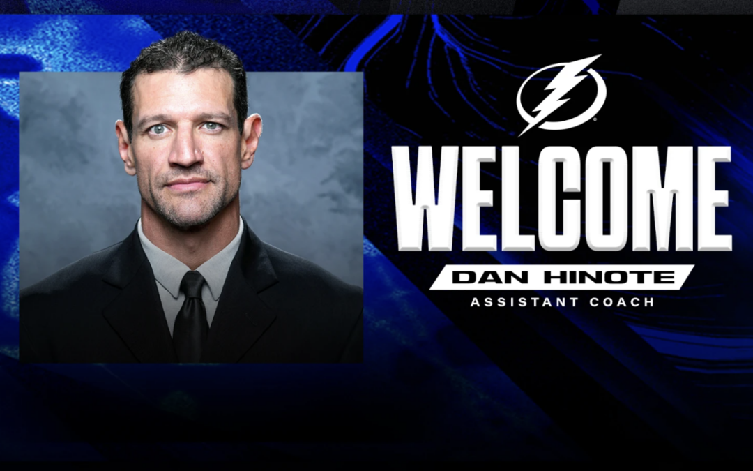 Lightning hire Dan Hinote as assistant coach